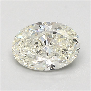 Picture of Natural Diamond 1.02 Carats, Oval with  Cut, K Color, SI1 Clarity and Certified by GIA
