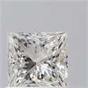 Diamante Natural 0.51 quilates, Princesa , Color H, claridad VS2 y certificado GIA