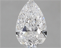 Diamante Natural 0.70 quilates, De pera , Color D, claridad SI1 y certificado GIA
