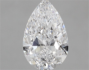 Foto Diamante Natural 0.70 quilates, De pera , Color D, claridad SI1 y certificado GIA de