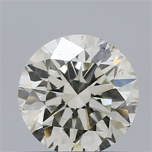 Picture of Natural Diamond 0.42 Carats, Round with Excellent Cut, J Color, VS2 Clarity and Certified by IGI