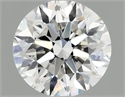 Lab Grown Diamond 1.47 Carats, Round with Excellent Cut, E Color, VVS2 Clarity and Certified by IGI