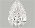 Diamante Natural 0.82 quilates, De pera , Color D, claridad VVS1 y certificado GIA