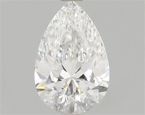Foto Diamante Natural 0.82 quilates, De pera , Color D, claridad VVS1 y certificado GIA de
