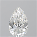 Natural Diamond 1.20 Carats, Pear with  Cut, H Color, I1 Clarity and Certified by GIA