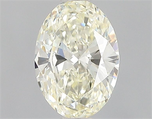 Picture of Natural Diamond 0.56 Carats, Oval with  Cut, M Color, VVS1 Clarity and Certified by GIA