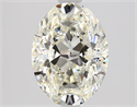 Natural Diamond 1.80 Carats, Oval with  Cut, J Color, SI1 Clarity and Certified by GIA