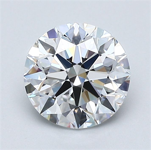 Foto Diamante Natural 1.40 quilates, Redondo , Color D, claridad VVS1 y certificado GIA de