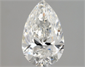 Natural Diamond 1.30 Carats, Pear with  Cut, G Color, VS2 Clarity and Certified by GIA