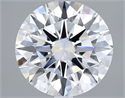 Del inventario de diamantes de laboratorio, 3.09 quilates, Redondo , Color D, claridad VVS1 y certificado IGI