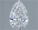 Natural Diamond 2.12 Carats, Pear with  Cut, D Color, VS1 Clarity and Certified by GIA