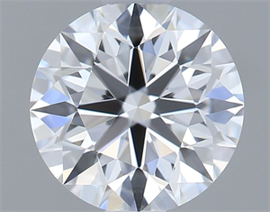 Picture of Lab Grown Diamond 1.00 Carats, Round with Ideal Cut, D Color, VS1 Clarity and Certified by IGI