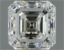 Natural Diamond 1.01 Carats, Asscher with  Cut, J Color, VVS1 Clarity and Certified by IGI