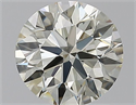 Natural Diamond 1.20 Carats, Round with Excellent Cut, M Color, VS2 Clarity and Certified by GIA