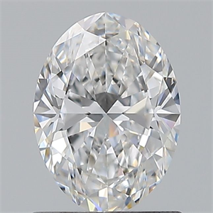 Picture of Natural Diamond 0.80 Carats, Oval with  Cut, D Color, VS1 Clarity and Certified by GIA