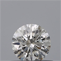 Natural Diamond 0.42 Carats, Round with Excellent Cut, G Color, VVS1 Clarity and Certified by GIA