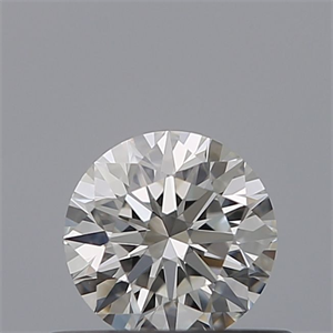 Picture of Natural Diamond 0.42 Carats, Round with Excellent Cut, G Color, VVS1 Clarity and Certified by GIA