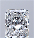 Natural Diamond 0.30 Carats, Radiant with  Cut, E Color, VVS1 Clarity and Certified by GIA