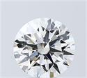 Lab Grown Diamond 3.05 Carats, Round with Ideal Cut, F Color, VVS2 Clarity and Certified by IGI