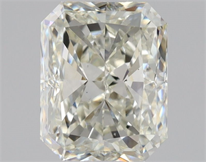 Picture of Natural Diamond 1.01 Carats, Radiant with  Cut, K Color, VS2 Clarity and Certified by GIA