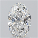 Diamante Natural 1.01 quilates, Ovalado , Color E, claridad SI2 y certificado GIA