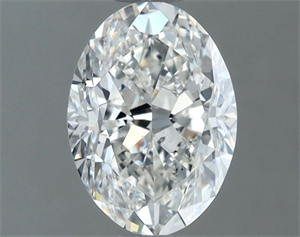 Picture of Natural Diamond 1.20 Carats, Oval with  Cut, G Color, SI2 Clarity and Certified by GIA
