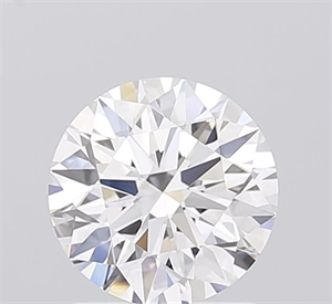 Picture of Lab Grown Diamond 1.52 Carats, Round with Ideal Cut, D Color, VVS2 Clarity and Certified by IGI