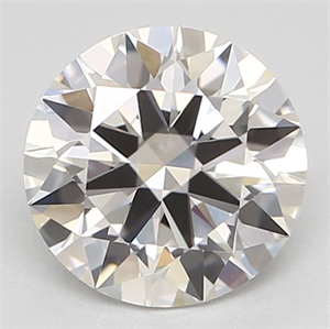 Picture of Natural Diamond 0.71 Carats, Round with Excellent Cut, H Color, VVS2 Clarity and Certified by GIA