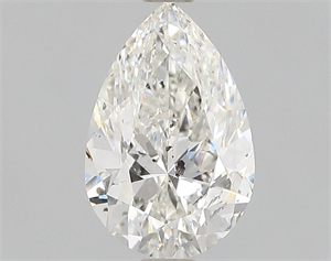 Picture of Natural Diamond 0.97 Carats, Pear with  Cut, H Color, SI2 Clarity and Certified by GIA