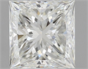 Natural Diamond 1.00 Carats, Princess with  Cut, I Color, VS1 Clarity and Certified by GIA