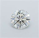 Diamante Natural 0.40 quilates, Redondo , Color J, claridad VVS1 y certificado GIA