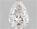 Natural Diamond 0.51 Carats, Pear with  Cut, E Color, I1 Clarity and Certified by GIA