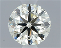 Diamante Natural 0.51 quilates, Redondo , Color N, claridad VS2 y certificado GIA