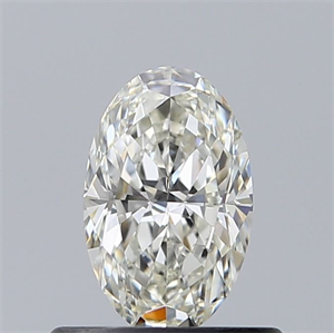 Foto Diamante Natural 0.52 quilates, Ovalado , Color I, claridad VVS2 y certificado GIA de