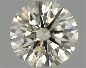 Picture of Natural Diamond 0.61 Carats, Round with Excellent Cut, L Color, SI2 Clarity and Certified by IGI