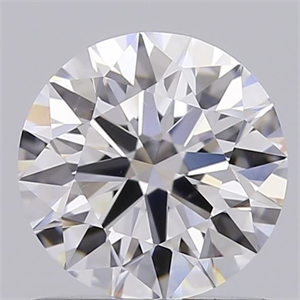 Picture of Lab Grown Diamond 0.81 Carats, Round with Ideal Cut, D Color, IF Clarity and Certified by IGI