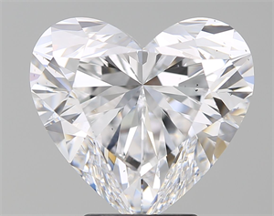 Picture of Natural Diamond 5.02 Carats, Heart with  Cut, D Color, SI1 Clarity and Certified by GIA