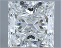 Diamante Natural 2.71 quilates, Princesa , Color H, claridad VS1 y certificado IGI