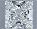 Natural Diamond 2.71 Carats, Princess with  Cut, H Color, VS1 Clarity and Certified by IGI