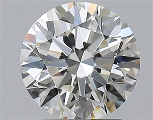 Foto Diamante Natural 1.71 quilates, Redondo , Color I, claridad IF y certificado GIA de