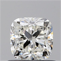 Diamante Natural 0.62 quilates, Del cojín , Color I, claridad VVS2 y certificado GIA
