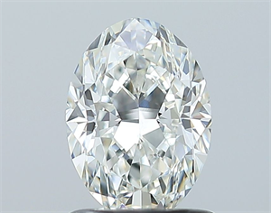 Picture of Natural Diamond 1.01 Carats, Oval with  Cut, G Color, VS1 Clarity and Certified by GIA