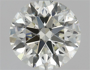 Picture of Natural Diamond 0.70 Carats, Round with Excellent Cut, L Color, SI1 Clarity and Certified by GIA