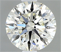 Diamante Natural 0.47 quilates, Redondo , Color H, claridad IF y certificado IGI