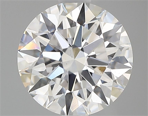 Picture of Lab Grown Diamond 1.53 Carats, Round with Ideal Cut, E Color, VS1 Clarity and Certified by IGI