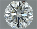 Diamante Natural 0.50 quilates, Redondo , Color J, claridad VS2 y certificado IGI