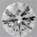Lab Grown Diamond 5.09 Carats, Round with Excellent Cut, F Color, VS1 Clarity and Certified by IGI