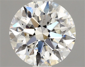 Picture of Natural Diamond 0.90 Carats, Round with Excellent Cut, I Color, SI1 Clarity and Certified by GIA