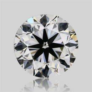 Picture of Natural Diamond 1.01 Carats, Round with Very Good Cut, K Color, VVS2 Clarity and Certified by GIA