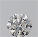 Diamante Natural 0.53 quilates, Redondo , Color H, claridad SI1 y certificado GIA